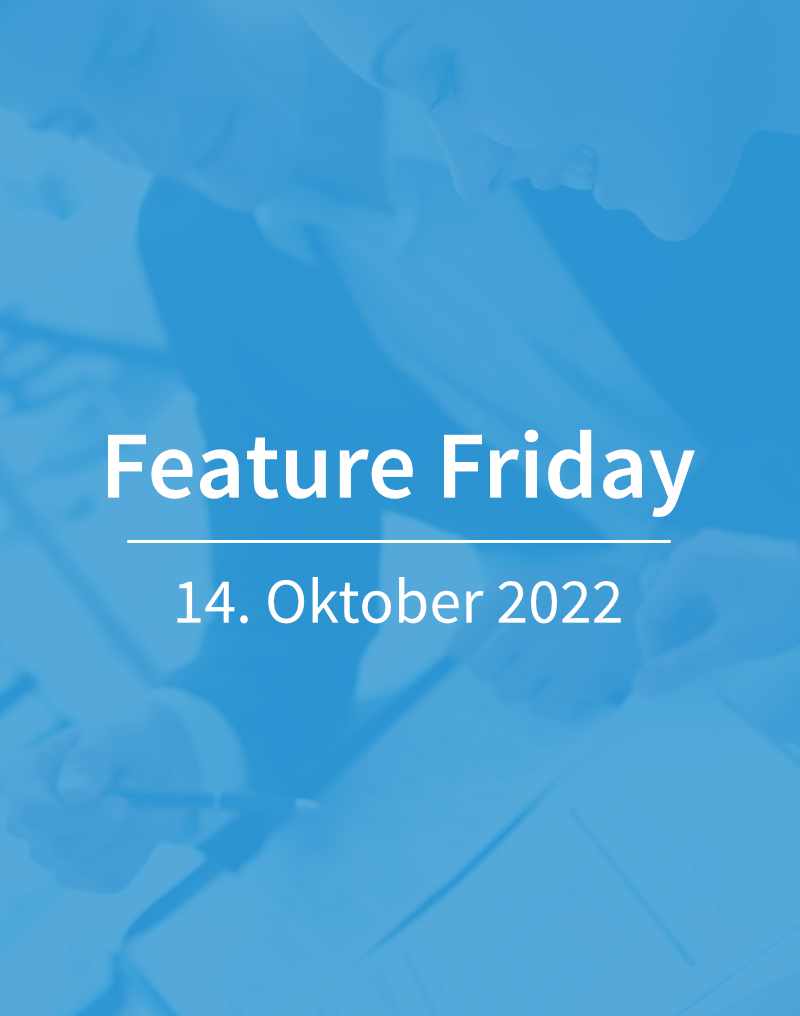 Feature Friday 14.10.22