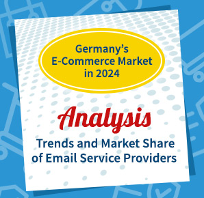 Publicare Study: The e-mail service providers with the widest distribution in German e-commerce 2024